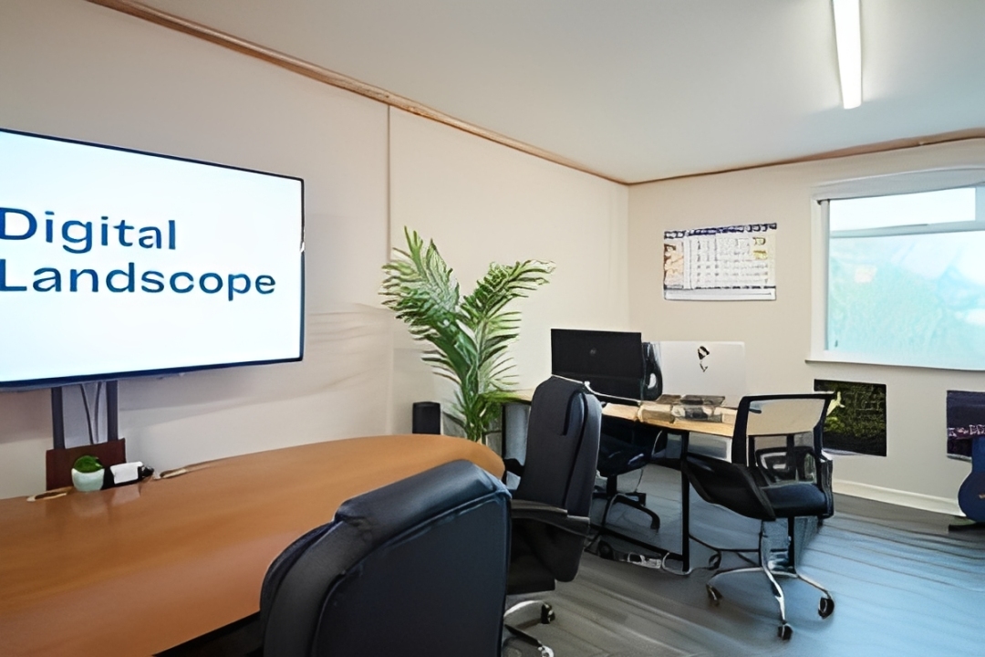 SEO Agency Aberdeen, Digital Landscope view of office